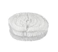 8 Metres White Gutter Brush Leaf Guard (2 x 4m Rolls) - Gutter Protection
