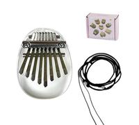 8 Mini Wood Kalimba Exquisite Finger Pendant Marimba Musical Gift Good Piano Thumb Accessories S8i1