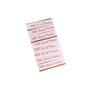 8 Miss becomes Madame pink and gold bracelets