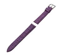 8 mm-32 mm Crocodile Texture Genuine Leather Watchband Men Women Watch Strap Wrist Bracelet with Pin Buckle Watch Accessories