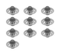 8 mm Hearing Aid Domes, 10 Pcs Silicone Aid Ear Tips, Washable Replacements Earbud Accessories for Elderly Hearing Impairments People