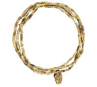 8 mm Round Bead 3 layer Original Vrindavan Tulasi Kanthi Mala With Radha Krishna, (Holy Basil) Necklace, Tulsi mala, Meditation Mantra