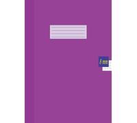 8 mm Squares Exercise Book A4 Purple: (0.8 cm)Squared Quad Ruled Grid Paper Notebook for Mathematics, Science, Graph, Writing Pad,Ideal for Science Students,90gsm Paper