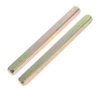 8 mm x 100mm Door Handle Spindle Plain Bar Square Solid Steel Spindles Lock Cylinder Accessories for Windows UPVC and Door Handles Knob