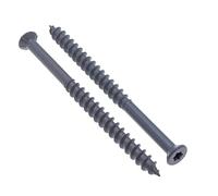 8 mm x 90 mm Light Weight Concrete Screw with Countersunk TX 30 Torx Head, Coarse Thread Sharp Tip Direct Fixing Screw, C4 Corrosion Resistant Anchorage for Indoor and Outdoor Use (10 pcs)