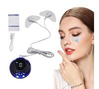 8 Modes Patch Pads Electric Stimulator, EMS Microcurrent Face Massager -19 Intensity Levels Face Lifting Instrument, Rechargeable Firming Toning |for Lifting Firming Toning Skin Rejuvenation Home Use