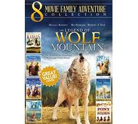 8 Movie Family Adventure Collection (The Legend of Wolf Mountain / Walking Thunder / The Trackers / Kansas Legends of