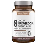8 Mushroom Complex Organic Extracts 90ct