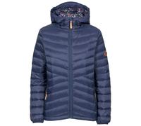 (8, Navy) Trespass Womens Down Jacket Hooded Coat Thora