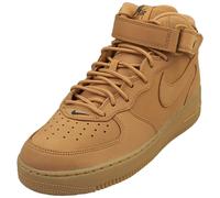 Nike Air Force 1 Mid 07 Prm Qs Mens Fashion Trainers in Flax - 8 UK