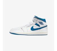 Air Jordan Men's 1 MID SE White/Blue/Sail