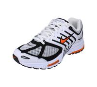 NIKE Men's AIR Pegasus 2005 Sneaker, White Safety Orange Black, 8 UK