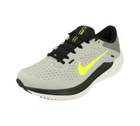 Nike Air Winflo 10 Mens Road Running Shoes 8 Wolf Grey/Volt