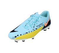 NIKE Phantom GT2 Academy FG/MG Mens Football Boots DA4433 Soccer Cleats (UK 8 US 9 EU 42.5, Glacier ice Black 407)