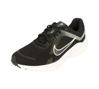NIKE Men's Quest 5 Sneaker, Black White Smoke Grey Dk Smoke Grey, 8 UK