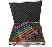8 Notes Crystal Harp Kit, C5 D5 E5 F5 G5 A5 B5 C6, For Balancing Body Chakra Meditation Sound Therapy Healing, Beautiful And Perfect(432HZ)