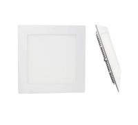 (8 Pack) 12W Slim Square LED Panel Light 4000K