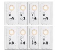 8 Pack 204308 Set Dust Bags for Festool CT MINI & MINI I/MIDI & MIDI I Manufactured from 2019 onwards Dust Extractors,CT 15 Vacuums Bag,Large Capacity Replacement Bags