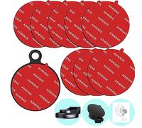 8 Pack 3.15"(80mm) Very High Bond Sticky Adhesive Replacement,Circle Double Sided Pads Gule for Dashboard/Windshield Suction Cup Phone Holder Car DVR Home Suction Hooks GPS Navigation