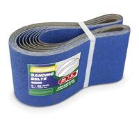 8 Pack 6 x 48 Inch Zirconia Sanding Belts, 40 Grit Heavy Duty Belt Sander Paper, Fits Belt Sander & Bench Sander for Professional Woodworking, Metal Grinding and Surface Preparation