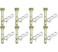 8-Pack 738-04155 Shear Pins 714-04040 Cotter Pins Kit For MTD Snow Blowers | Compatible with Craftsman Troy-Bilt Yard-Man Cub Cadet 900 Series Two-Stage Snow Thrower 2007 and after models