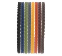 8 Pack 7mm Thin Headband for Women Non Slip, Elastic Plastic Head Bands with Teeth, Women's Fashion Skinny Hair Bands Accessories for Daily Workout Yoga Running Sports