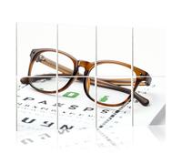 8 Pack Acoustic Foam Panels Sound Proofing Diagram checking eyes glasses Optometry medical Acoustic Wall Panel Soundproofing for Livingroom Nursery Room 120x80cm Home Decor