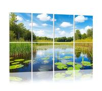 8 Pack Acoustic Foam Panels Sound Proofing Florida wetland Airboat ride Everglades National Park Acoustic Wall Panel Soundproofing for Livingroom Nursery Room 120x80cm Home Decor