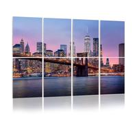 8 Pack Acoustic Foam Panels Sound Proofing Lower Manhattan skyline Acoustic Wall Panel Soundproofing for Livingroom Nursery Room 120x80cm Home Decor