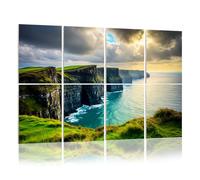 8 Pack Acoustic Foam Panels Sound Proofing Magnificent Cliffs Moher Ireland winter Acoustic Wall Panel Soundproofing for Livingroom Nursery Room 120x80cm Home Decor