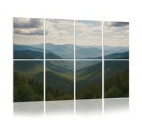 8 Pack Acoustic Foam Panels Sound Proofing new hampshire mountain view beautiful heaven pictures royalty Acoustic Wall Panel Soundproofing for Livingroom Nursery Room 120x80cm Home Decor