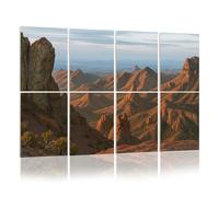 8 Pack Acoustic Foam Panels Sound Proofing Northeast rim Chisos Mountains Big Bend National Park Acoustic Wall Panel Soundproofing for Livingroom Nursery Room 120x80cm Home Decor