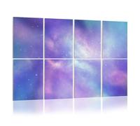 8 Pack Acoustic Foam Panels Sound Proofing Panels Beautiful Heavens Above Us Acoustic Wall Panel Soundproofing for Livingroom Nursery Room 48"x32" Home Decor