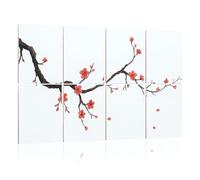 8 Pack Acoustic Foam Panels Sound Proofing Panels cherry blossom Acoustic Wall Panel Soundproofing for Livingroom Nursery Room 48"x32" Home Decor