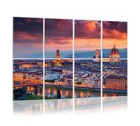 8 Pack Acoustic Foam Panels Sound Proofing Panels florence italy water city pictures royalty free photos Acoustic Wall Panel Soundproofing for Livingroom Nursery Room 48"x32" Home Decor