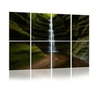 8 Pack Acoustic Foam Panels Sound Proofing Panels French Canyon Starved Rock state park Illinois Acoustic Wall Panel Soundproofing for Livingroom Nursery Room 48"x32" Home Decor