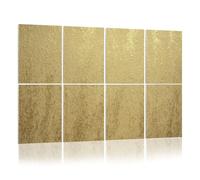 8 Pack Acoustic Foam Panels Sound Proofing Panels Gold grunge texture to create distressed effect Patina Acoustic Wall Panel Soundproofing for Livingroom Nursery Room Decor