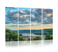 8 Pack Acoustic Foam Panels Sound Proofing Panels Hudson Valley NY Walkway Hudson Acoustic Wall Panel Soundproofing for Livingroom Nursery Room 48"x32" Home Decor