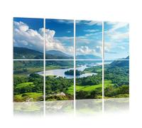 8 Pack Acoustic Foam Panels Sound Proofing Panels Lakes Killarney along Ring Kerry County Kerry Ireland Acoustic Wall Panel Soundproofing for Livingroom Nursery Room 48"x32" Home Decor