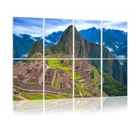 8 Pack Acoustic Foam Panels Sound Proofing Panels Machu Picchu Peru Acoustic Wall Panel Soundproofing for Livingroom Nursery Room 48"x32" Home Decor