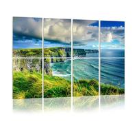 8 Pack Acoustic Foam Panels Sound Proofing Panels Magnificent Cliffs Moher Ireland winter Acoustic Wall Panel Soundproofing for Livingroom Nursery Room 48"x32" Home Decor