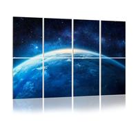8 Pack Acoustic Foam Panels Sound Proofing Panels Milky way rising Earth s horizon Acoustic Wall Panel Soundproofing for Livingroom Nursery Room 48"x32" Home Decor
