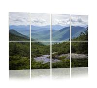 8 Pack Acoustic Foam Panels Sound Proofing Panels new hampshire mountain view beautiful heaven pictures Acoustic Wall Panel Soundproofing for Livingroom Nursery Room 48"x32" Home Decor