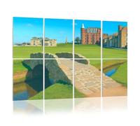 8 Pack Acoustic Foam Panels Sound Proofing Panels old course st andrews scotland old bridges pictures Acoustic Wall Panel Soundproofing for Livingroom Nursery Room 48"x32" Home Decor