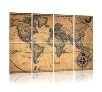 8 Pack Acoustic Foam Panels Sound Proofing Panels old map world Acoustic Wall Panel Soundproofing for Livingroom Nursery Room 48"x32" Home Decor