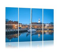 8 Pack Acoustic Foam Panels Sound Proofing Panels View boats by Annapolis Harbor city Acoustic Wall Panel Soundproofing for Livingroom Nursery Room 48"x32" Home Decor