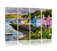 8 Pack Acoustic Foam Panels Sound Proofing Panels view Portree Isle Skye Scotland Acoustic Wall Panel Soundproofing for Livingroom Nursery Room 48"x32" Home Decor