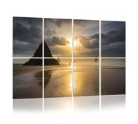 8 Pack Acoustic Panels Sound Proofing Cannon Beach Reflections Oregons Haystack Rock Cannon Acoustic Wall Panel Soundproofing for Livingroom Nursery Room 120x80cm Home Decor