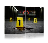 8 Pack Acoustic Panels Sound Proofing Crime Scene Acoustic Wall Panel Soundproofing for Livingroom Nursery Room 120x80cm Home Decor