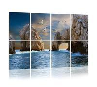 8 Pack Acoustic Panels Sound Proofing El Arco Arch Cabo San Lucas Sunset Acoustic Wall Panel Soundproofing for Livingroom Nursery Room 120x80cm Home Decor